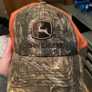 John Deere camouflage hat